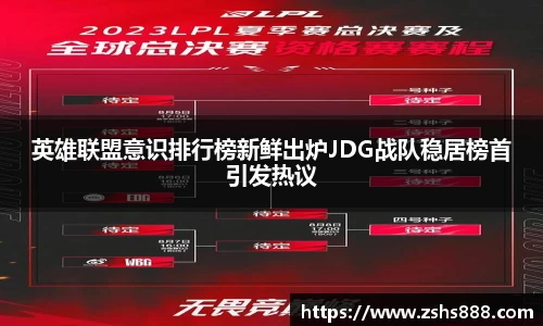 英雄联盟意识排行榜新鲜出炉JDG战队稳居榜首引发热议